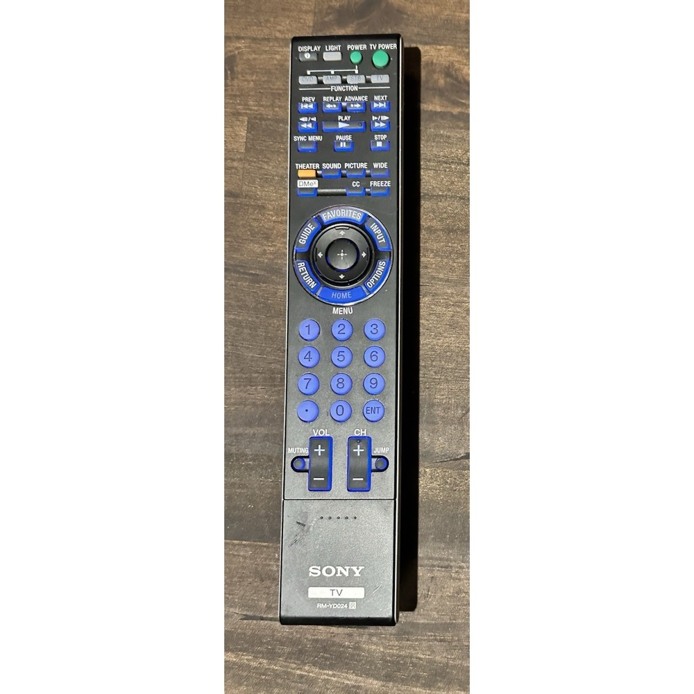 SONY Bravia OEM RM-YD024 ORIGINAL TV REMOTE CONTROL‎ HAND UNIT
